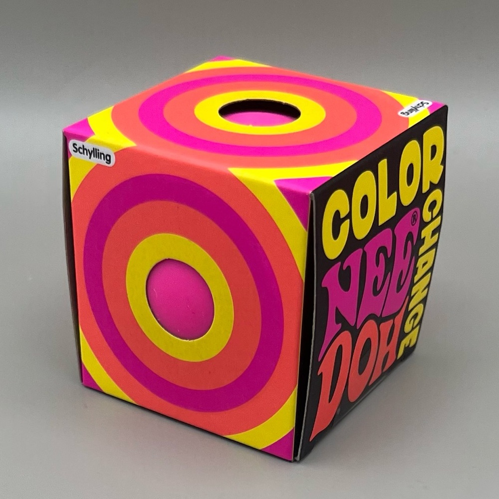 Schylling Color Changing NeeDoh Sensory Fidget Toy – Pink | NEW 🩷💜 - Picture 5 of 8
